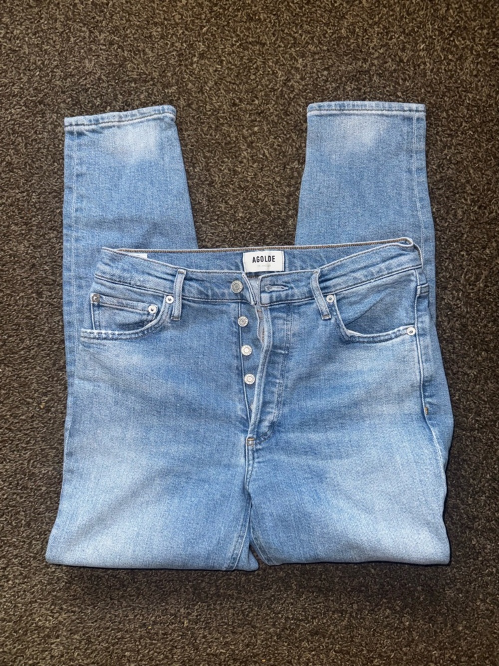 AGOLDE Nico High Rise Slim Fit Jeans - Picture 3 of 8
